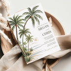 Tropical Wedding Invitation Set