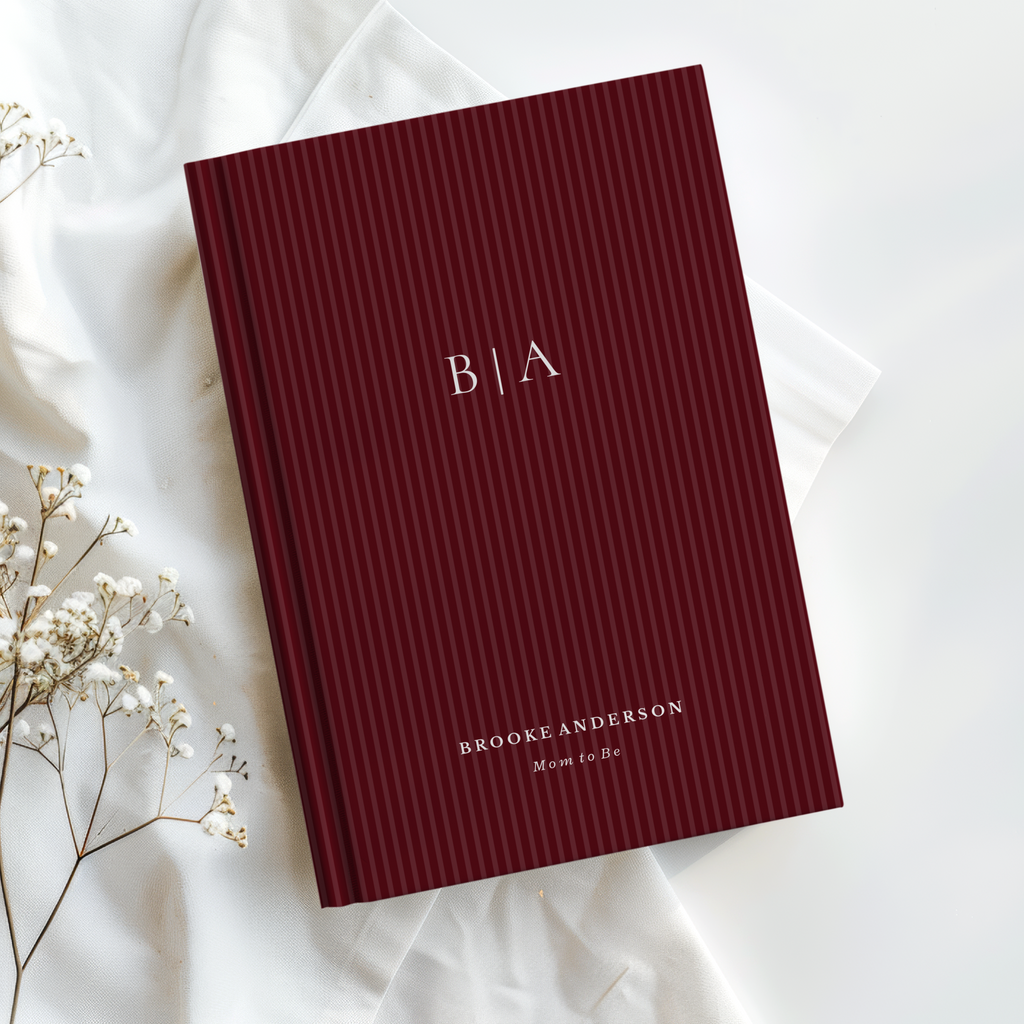 Personalized Monogram Journal, Custom Name Notebook, New Job or Graduation Gift, Professional Career Journal, Gift for Her