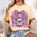 Coquette Bulldogs Mascot Comfort Colors® Shirt