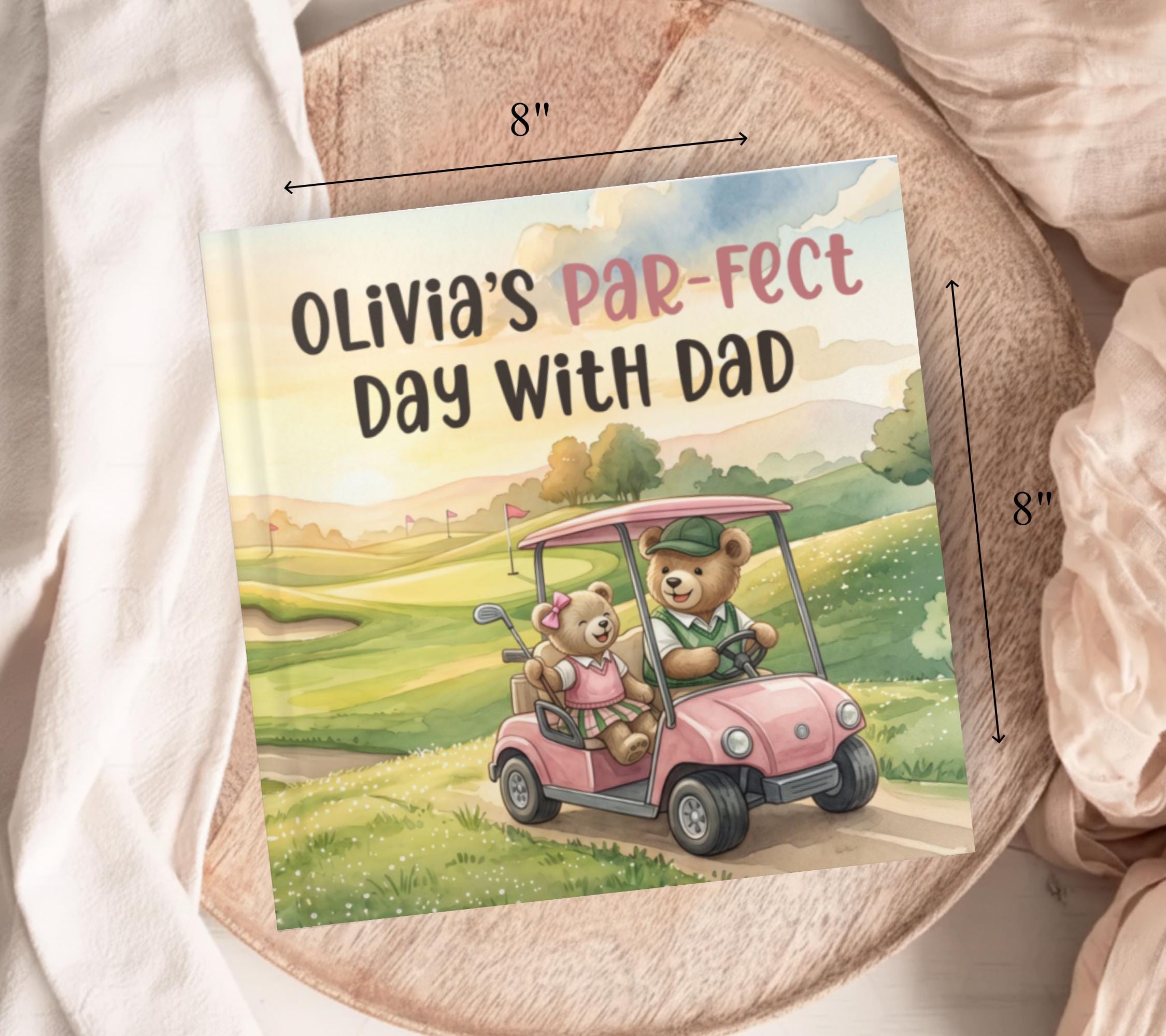 Personalized Golf Book With Childs Name
