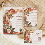 Southwestern Wedding Invitation Suite