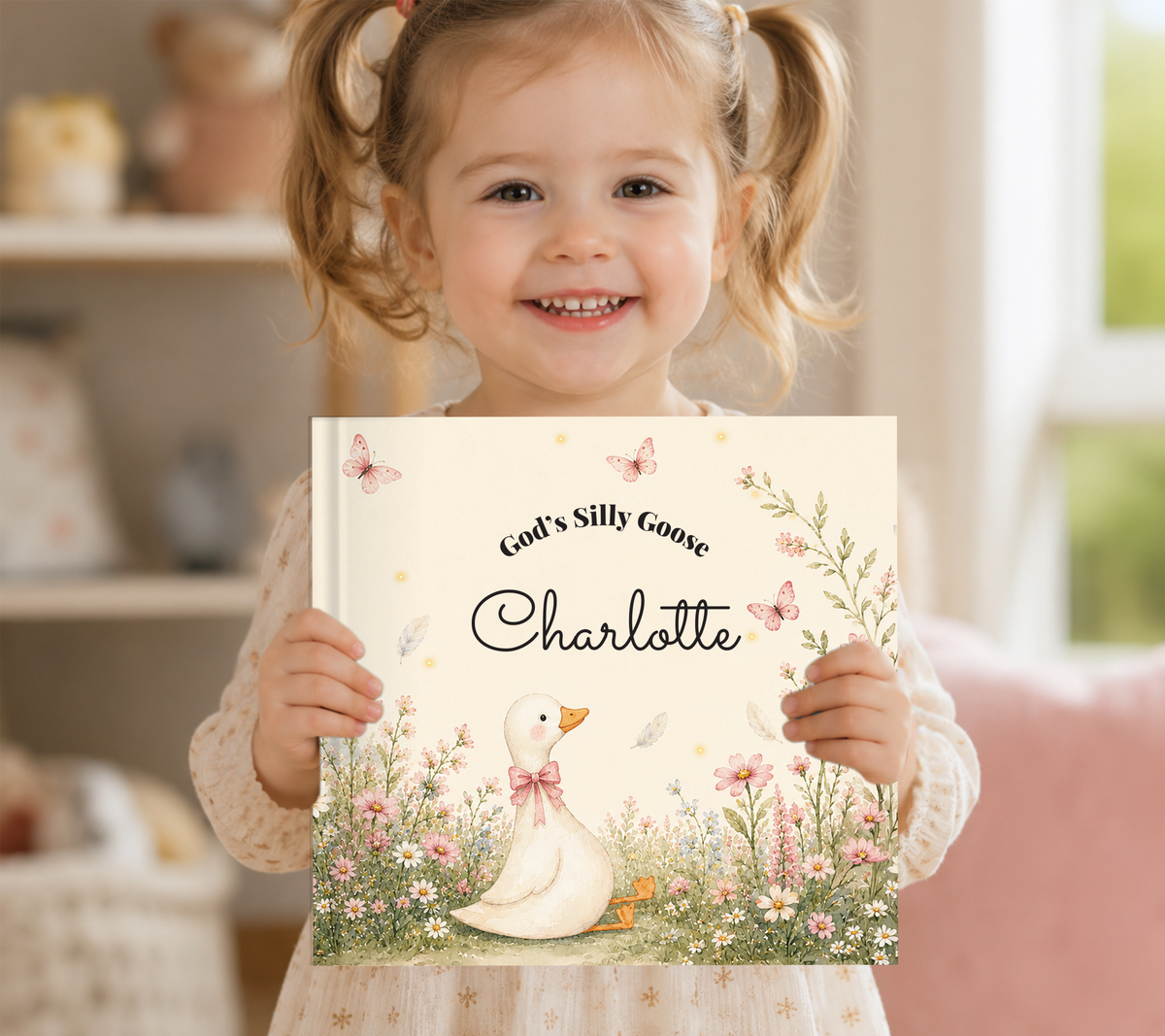God's Silly Goose Girls Personalized Christian Storybook