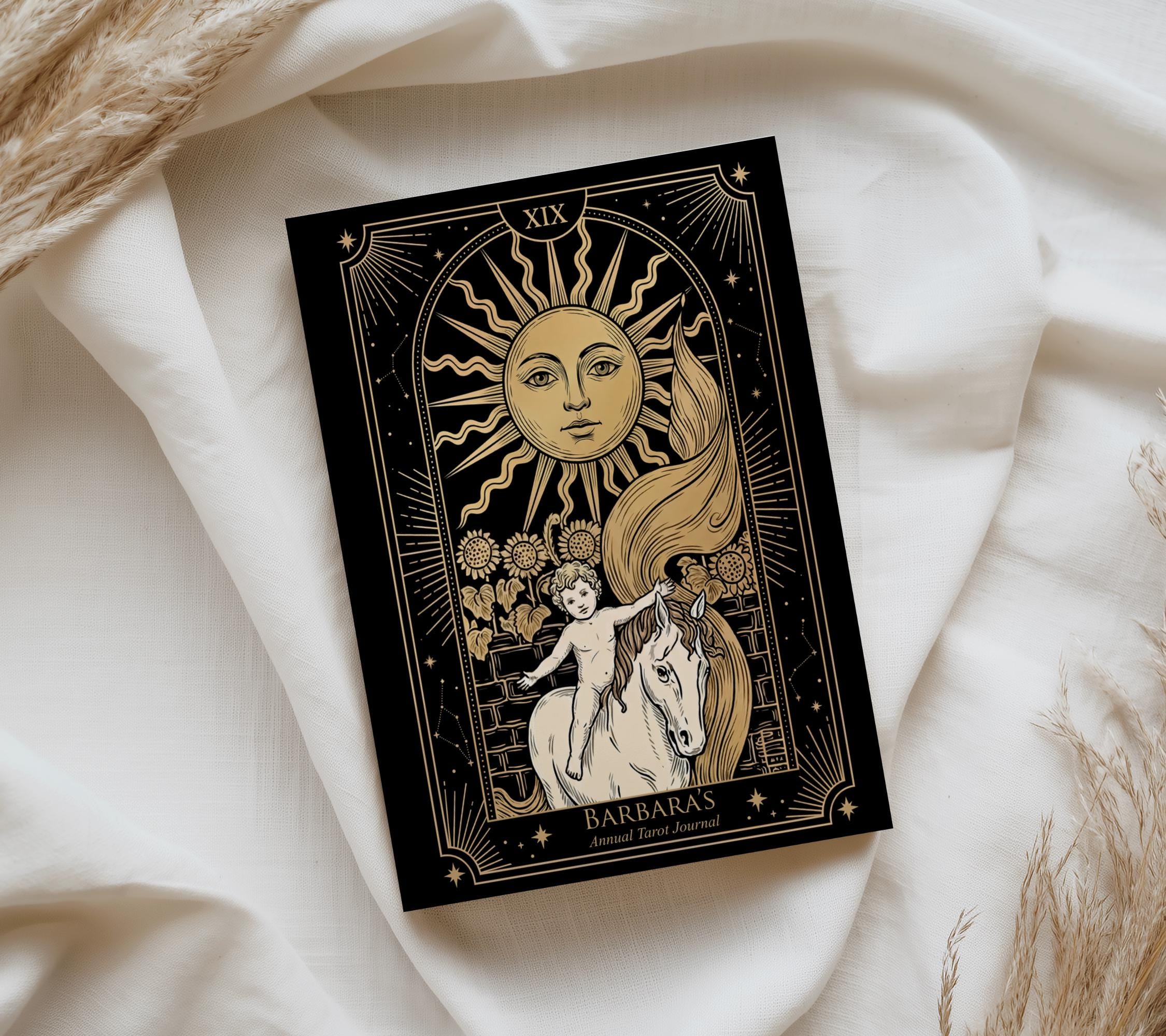 Annual Tarot Journal Personalized