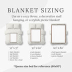 Wedding Doodle Blanket with Names