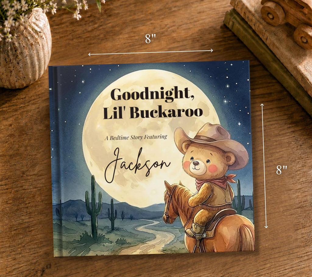 Personalized Cowboy Bedtime Storybook