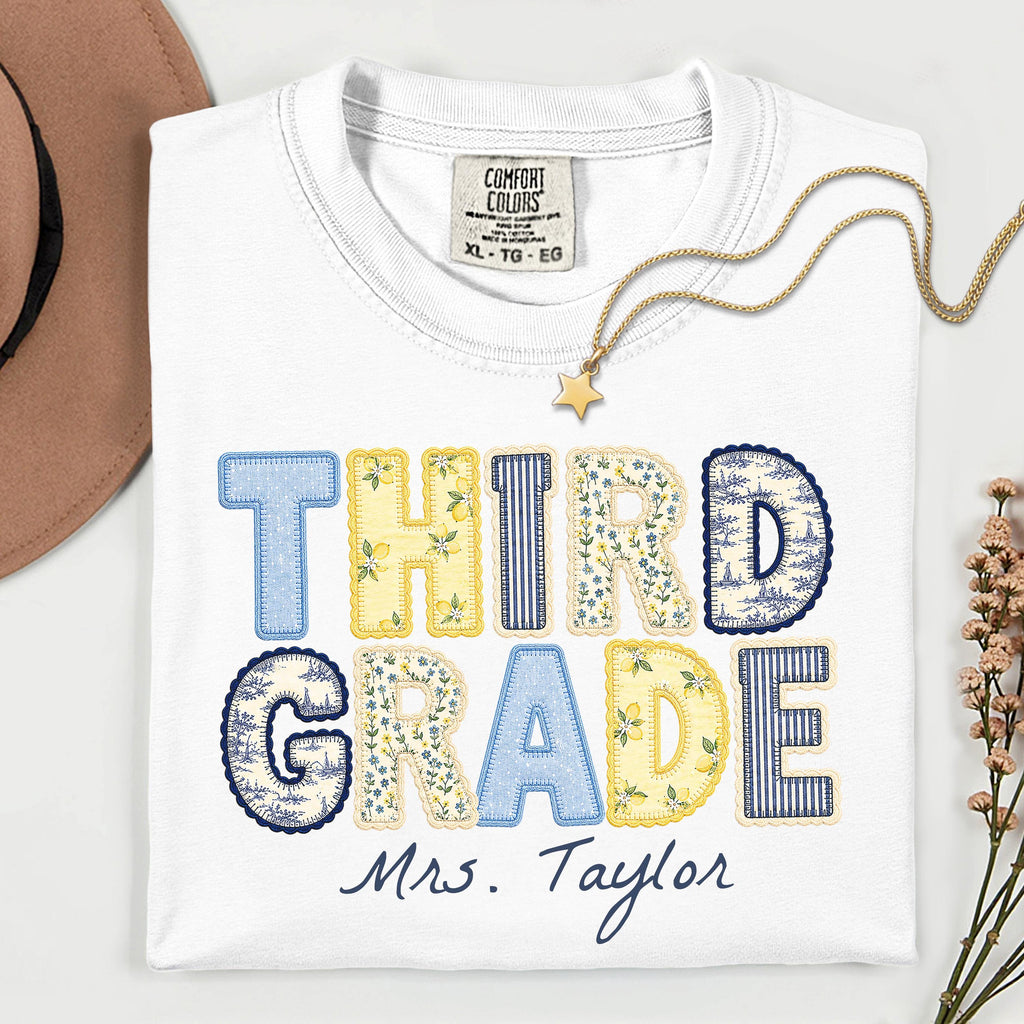 Third Grade Teacher Shirt