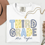 Third Grade Teacher Shirt