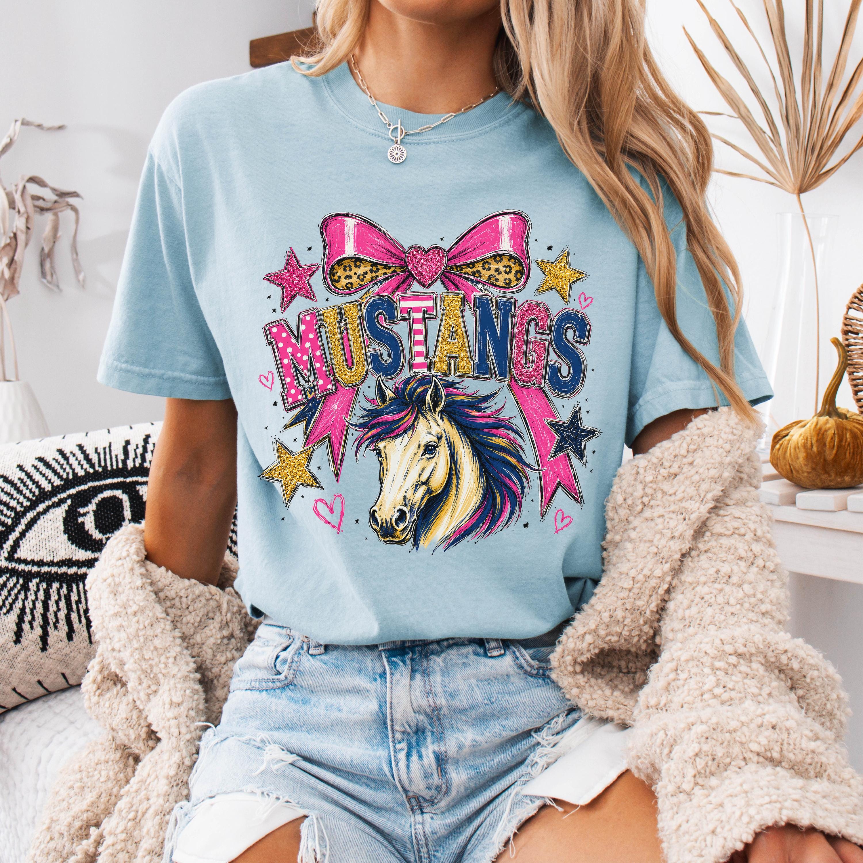 Preppy Mustangs Mascot Shirt