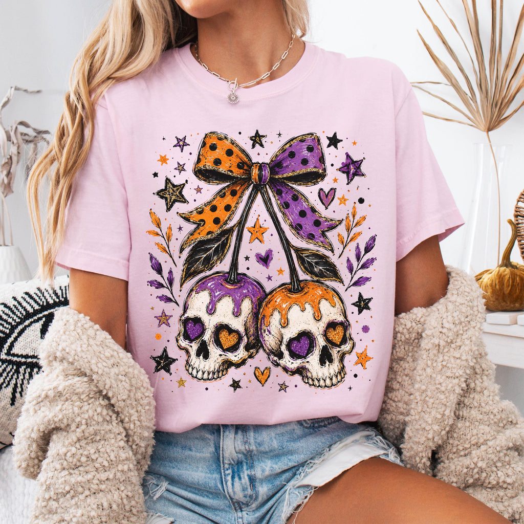 Coquette Skulls Tshirt