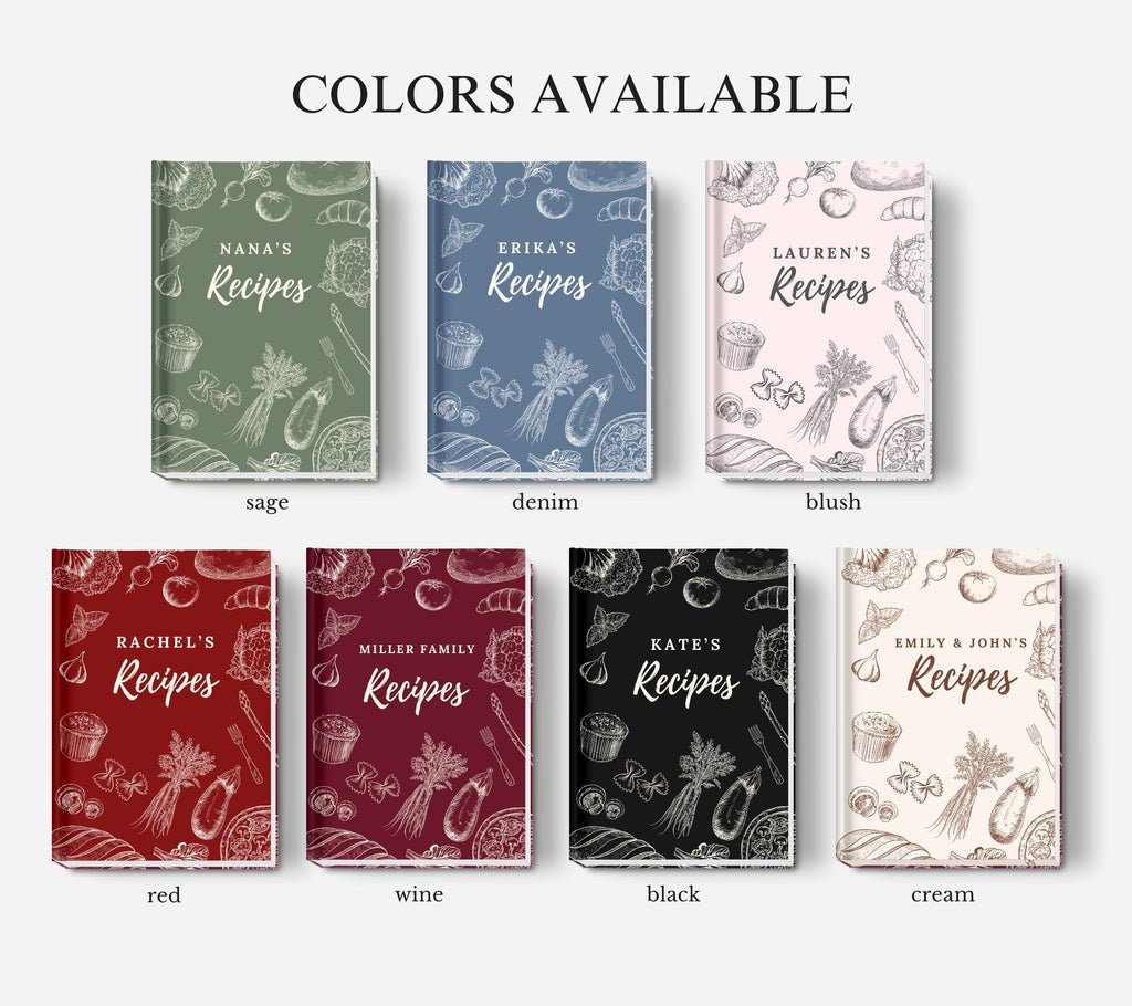 Custom Recipe Book
