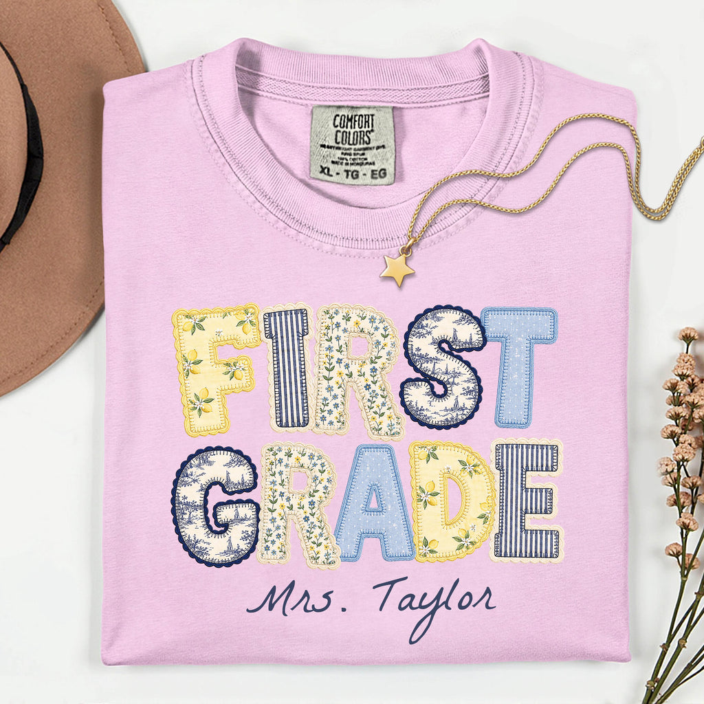 First Grade Teacher Shirt