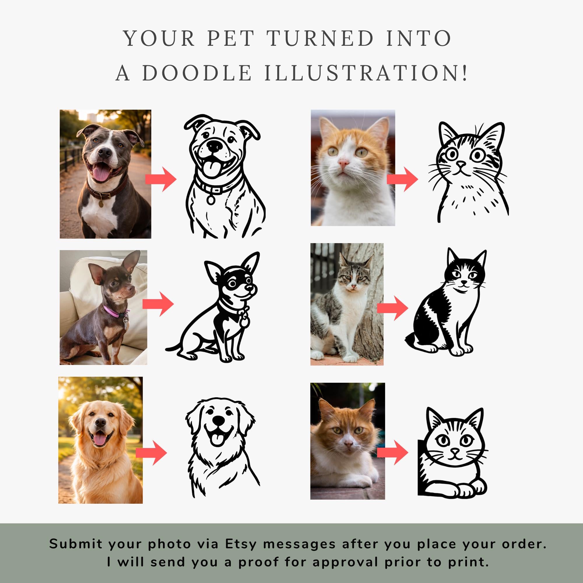 Custom Pet Portrait Blanket