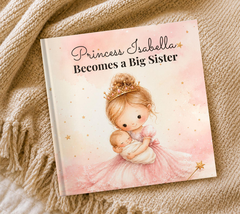 Personalized Princess Big Sister Book