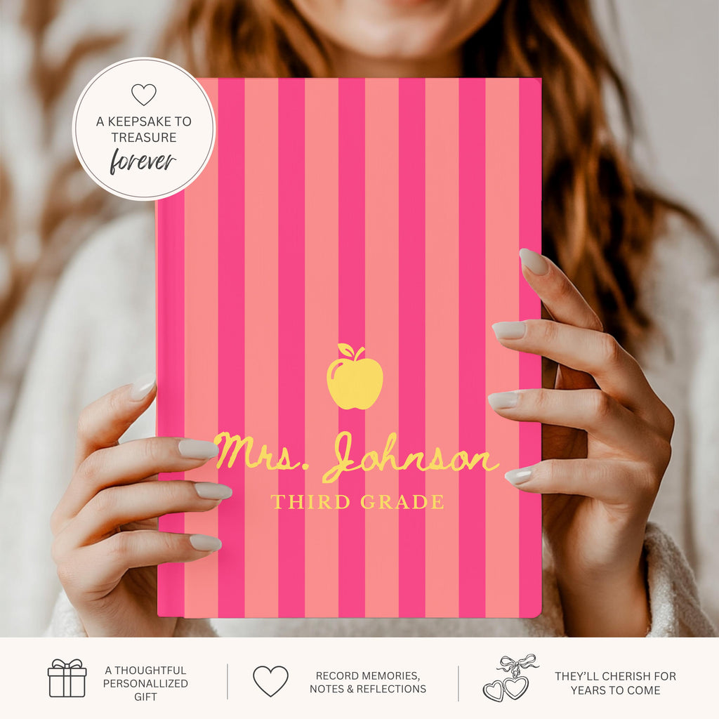 Personalized Name Teacher Journal