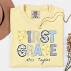 First Grade Teacher Shirt