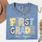 First Grade Teacher Shirt