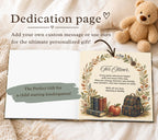 Personalized First Day of Kindergarten Book