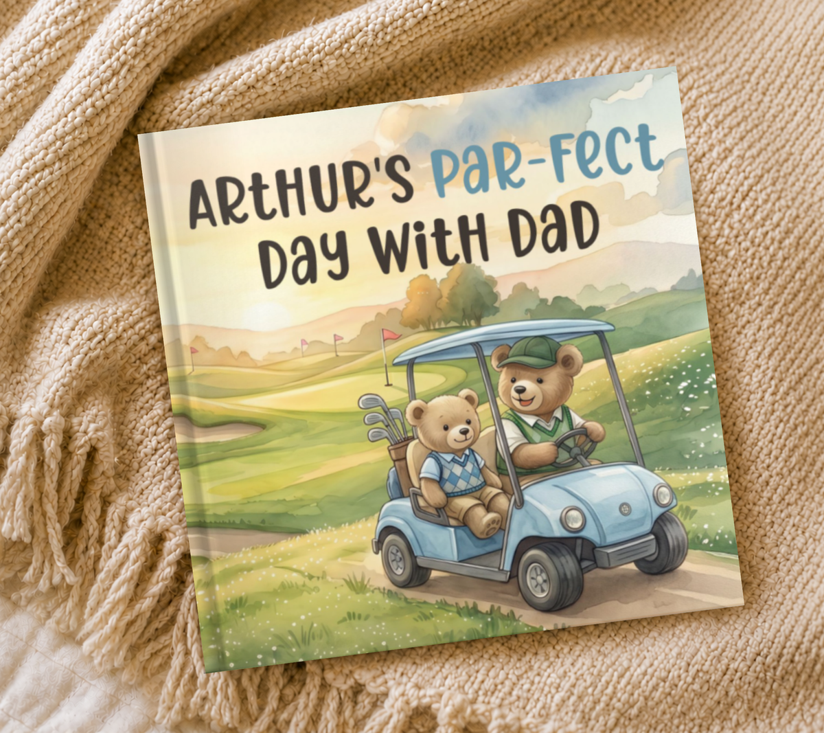 Personalized Golf Book With Childs Name