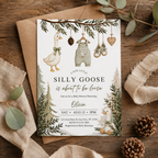Silly Goose Baby Shower Invitation