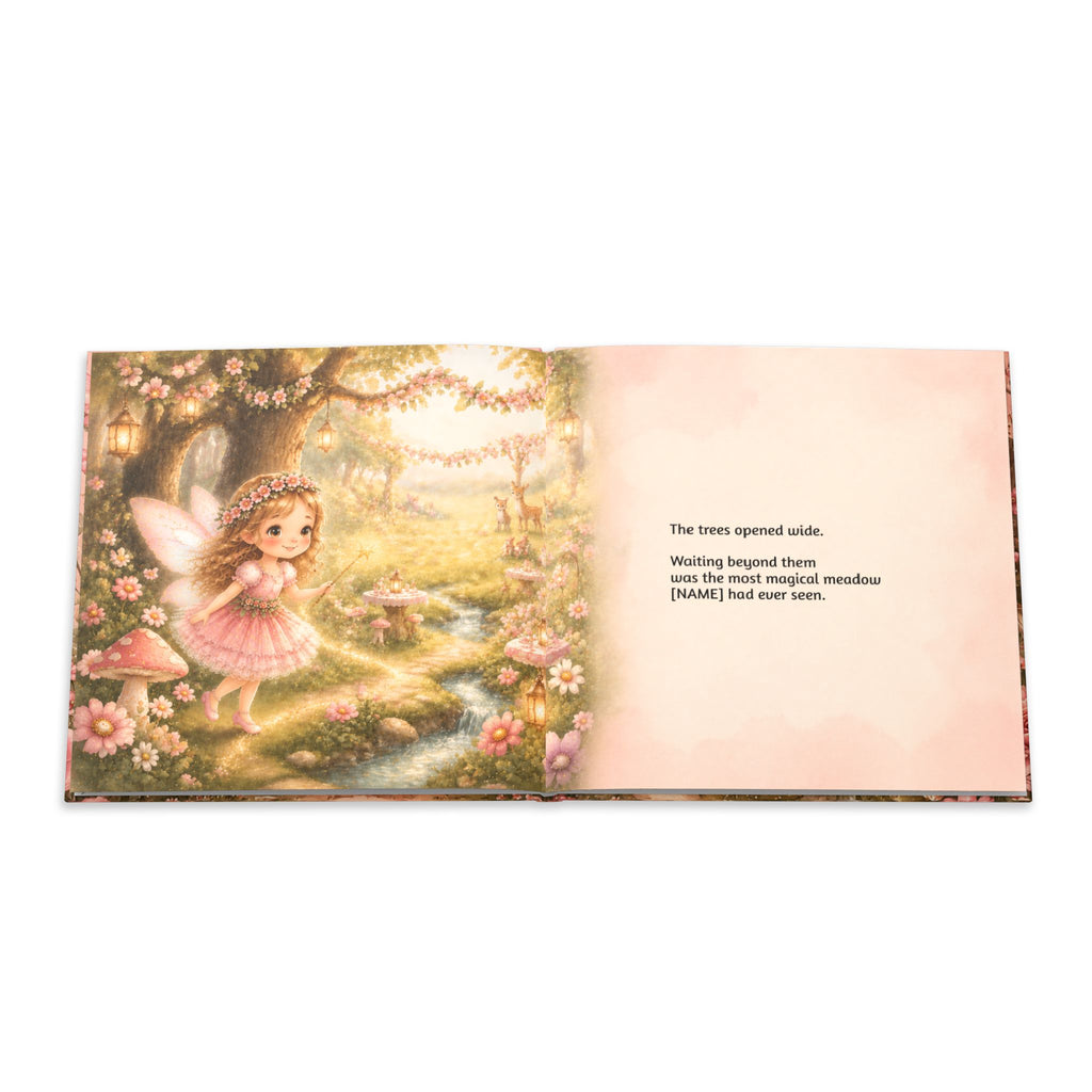 Personalized Fairy First Birthday Book
