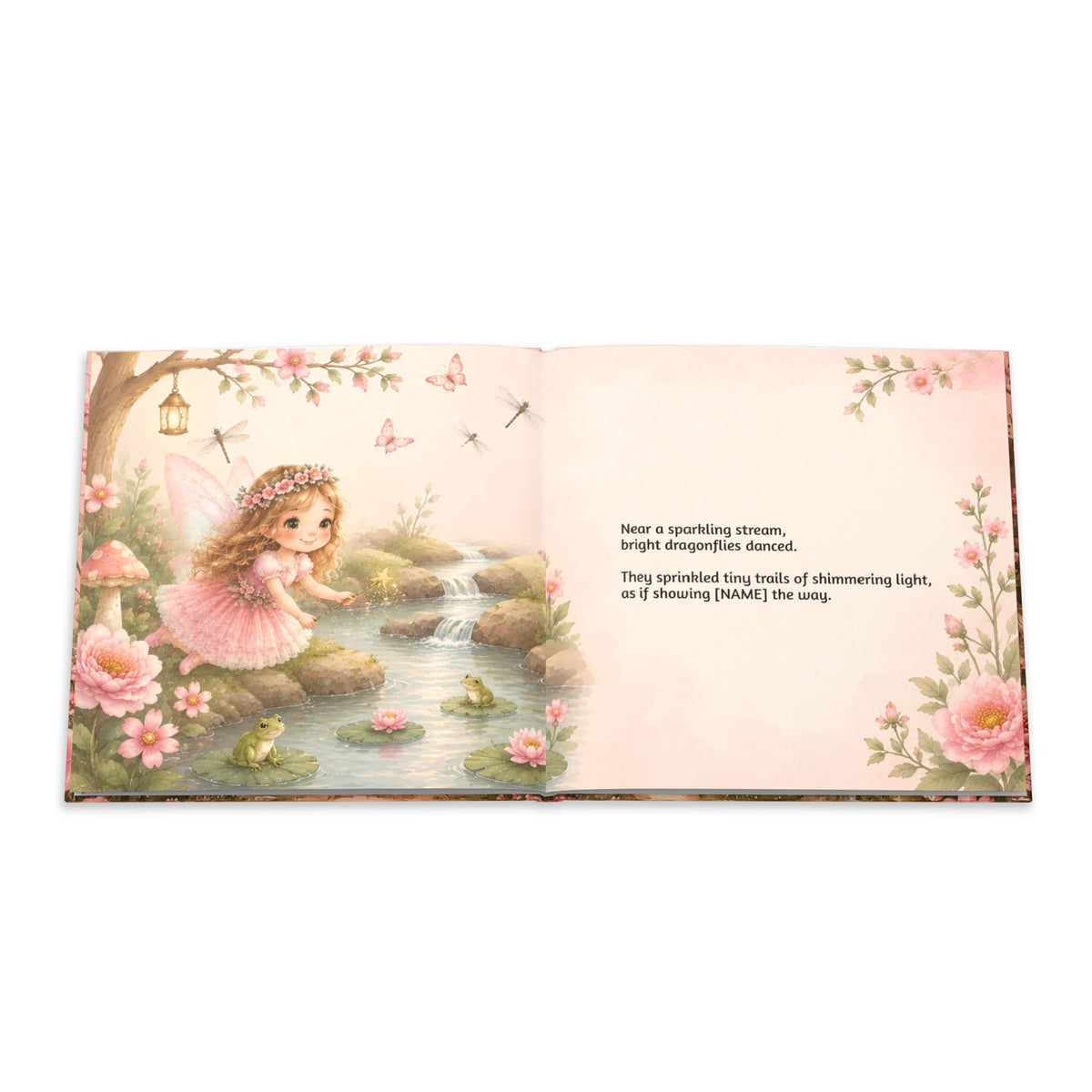 Personalized Fairy First Birthday Book