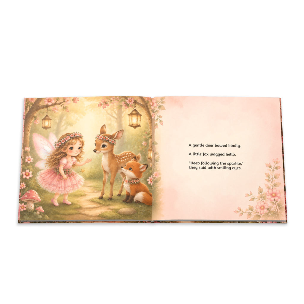 Personalized Fairy First Birthday Book