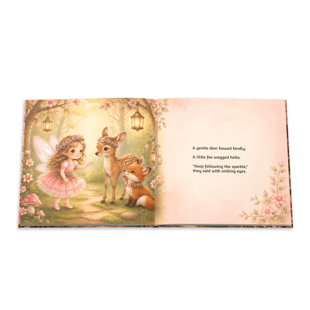 Personalized Fairy First Birthday Book