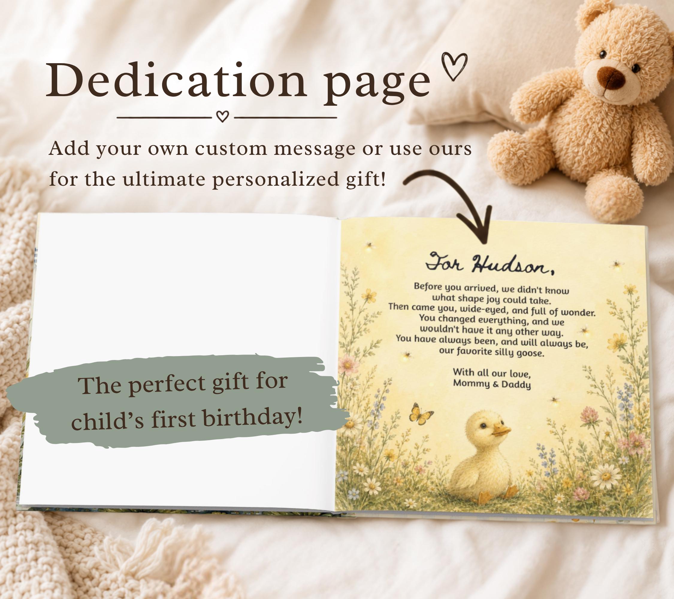 One Silly Goose Personalized Book
