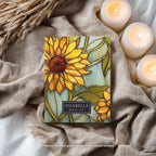 Personalized Sunflower Journal