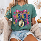 Preppy Mustangs Mascot Shirt