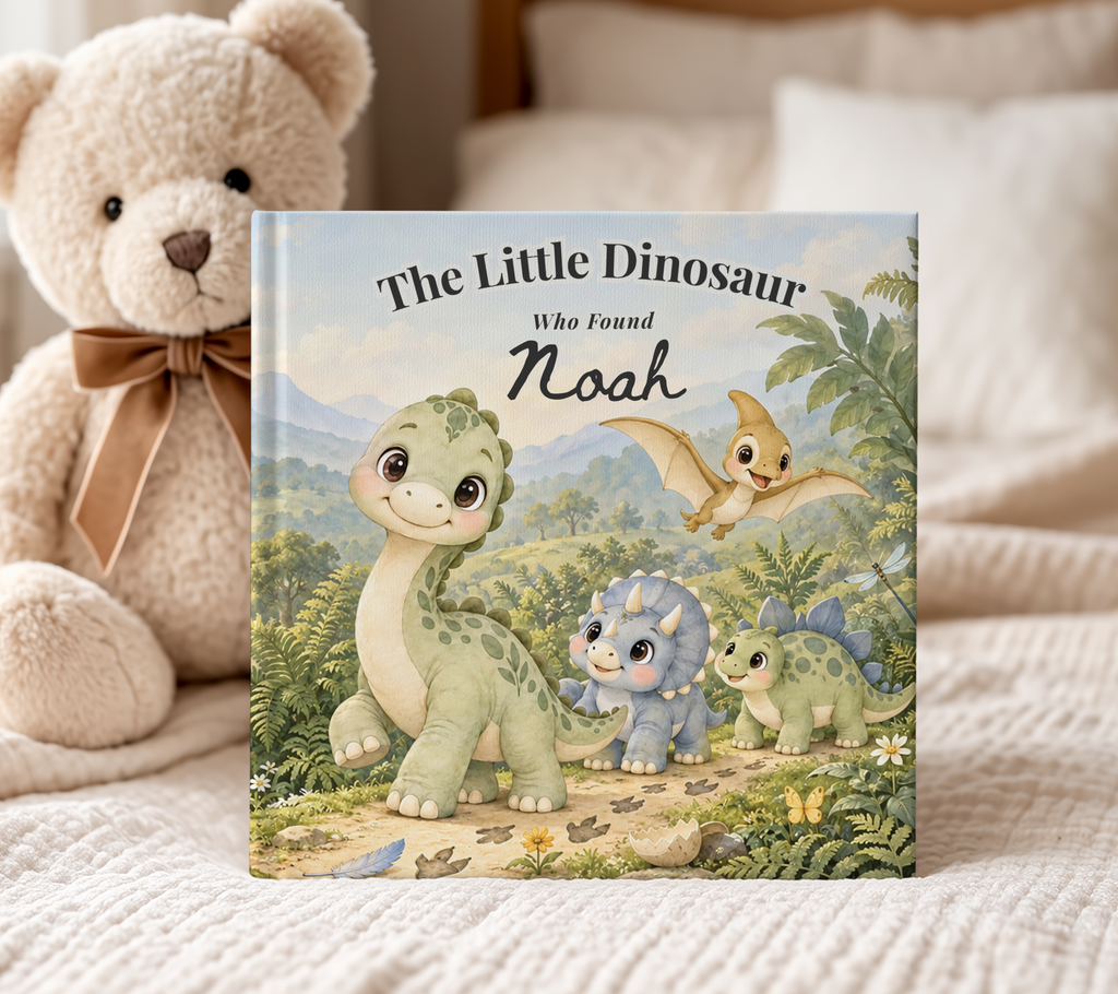 Personalized Dinosaur Story Book