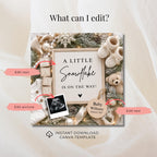Digital Pregnancy Announcment Template