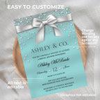 Aqua Blue Bridal Shower Bundle