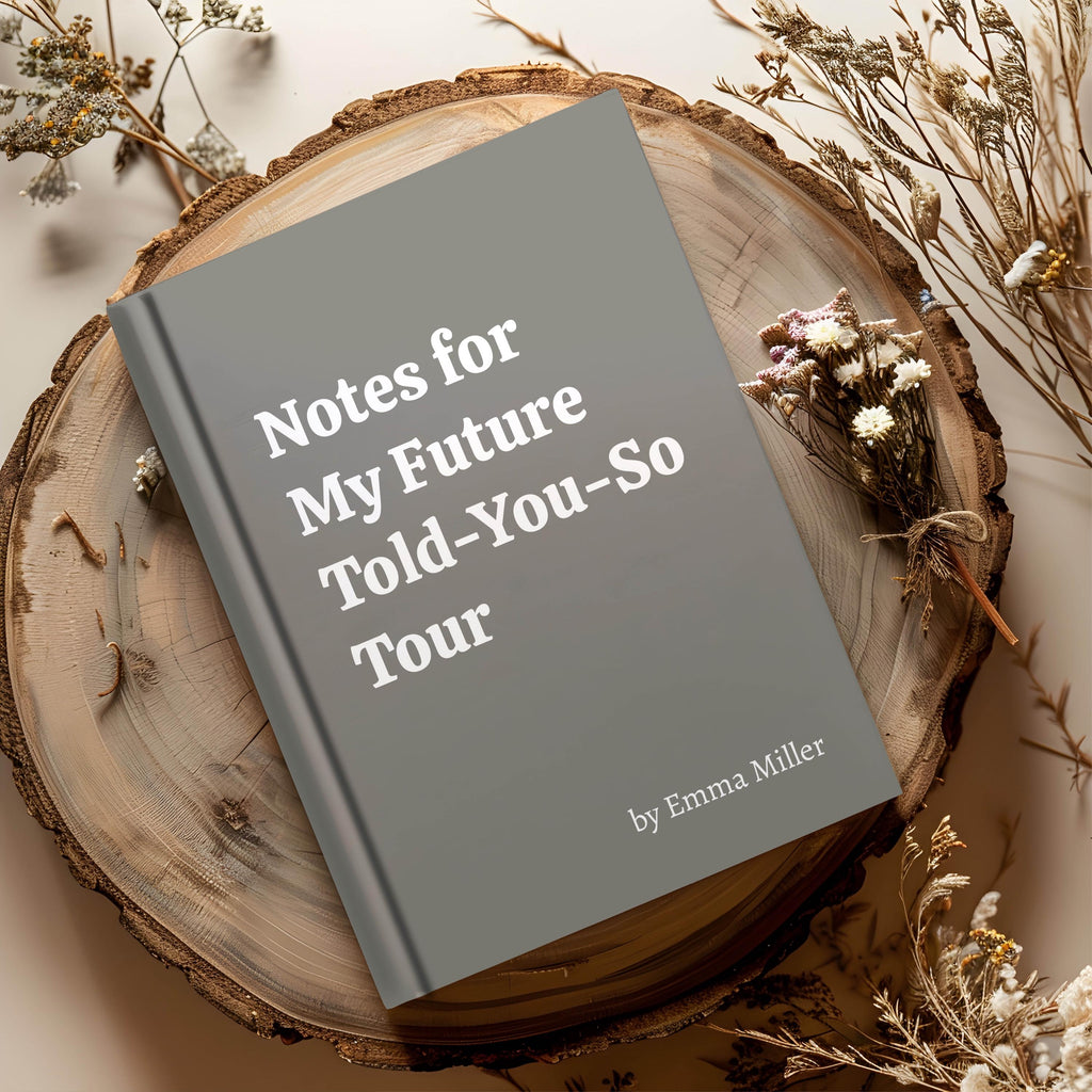 Notes for My Future Told You So Tour Journal
