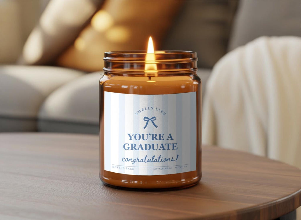 Just Graduated Candle