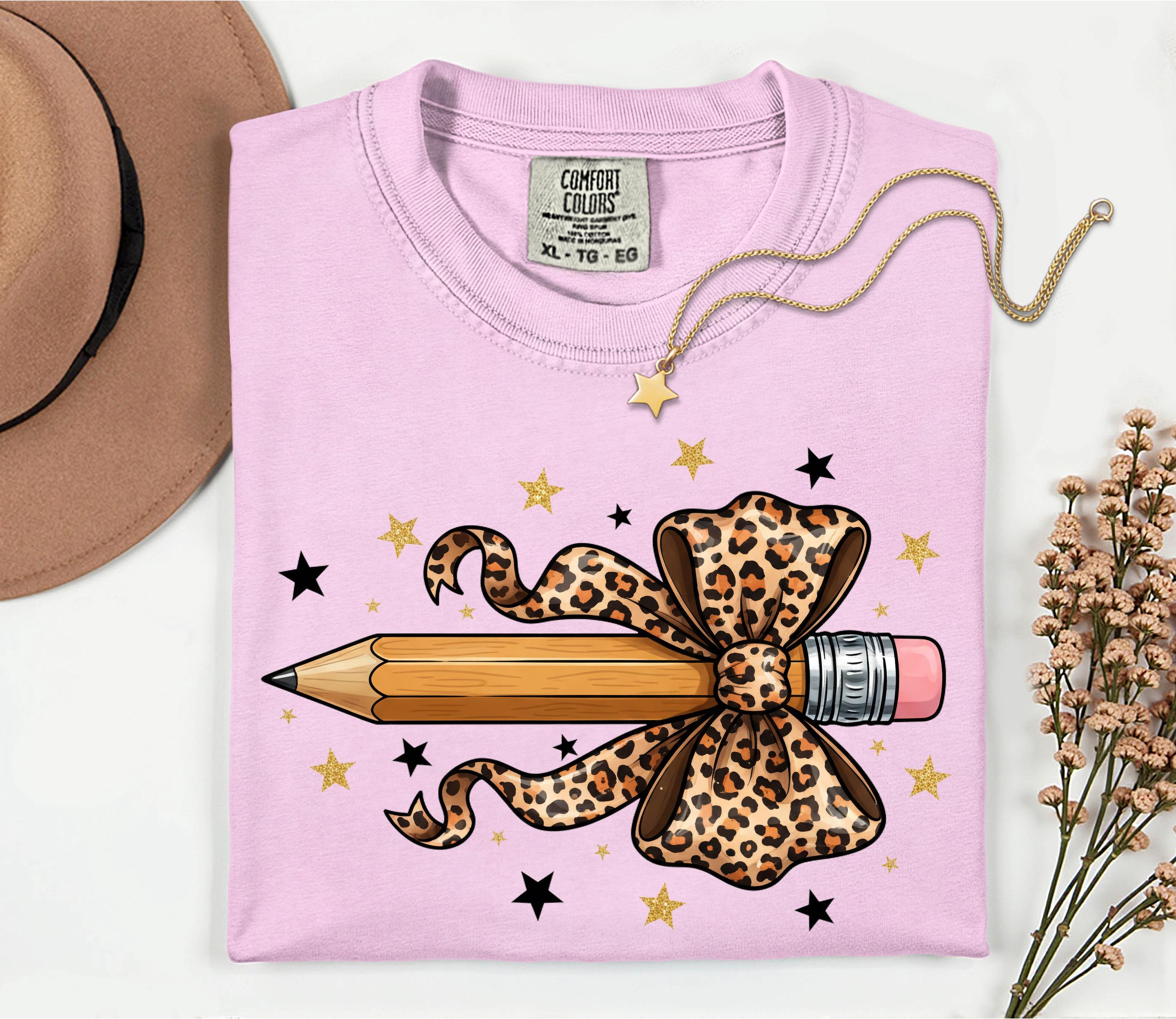 Leopard Teacher Tshirt