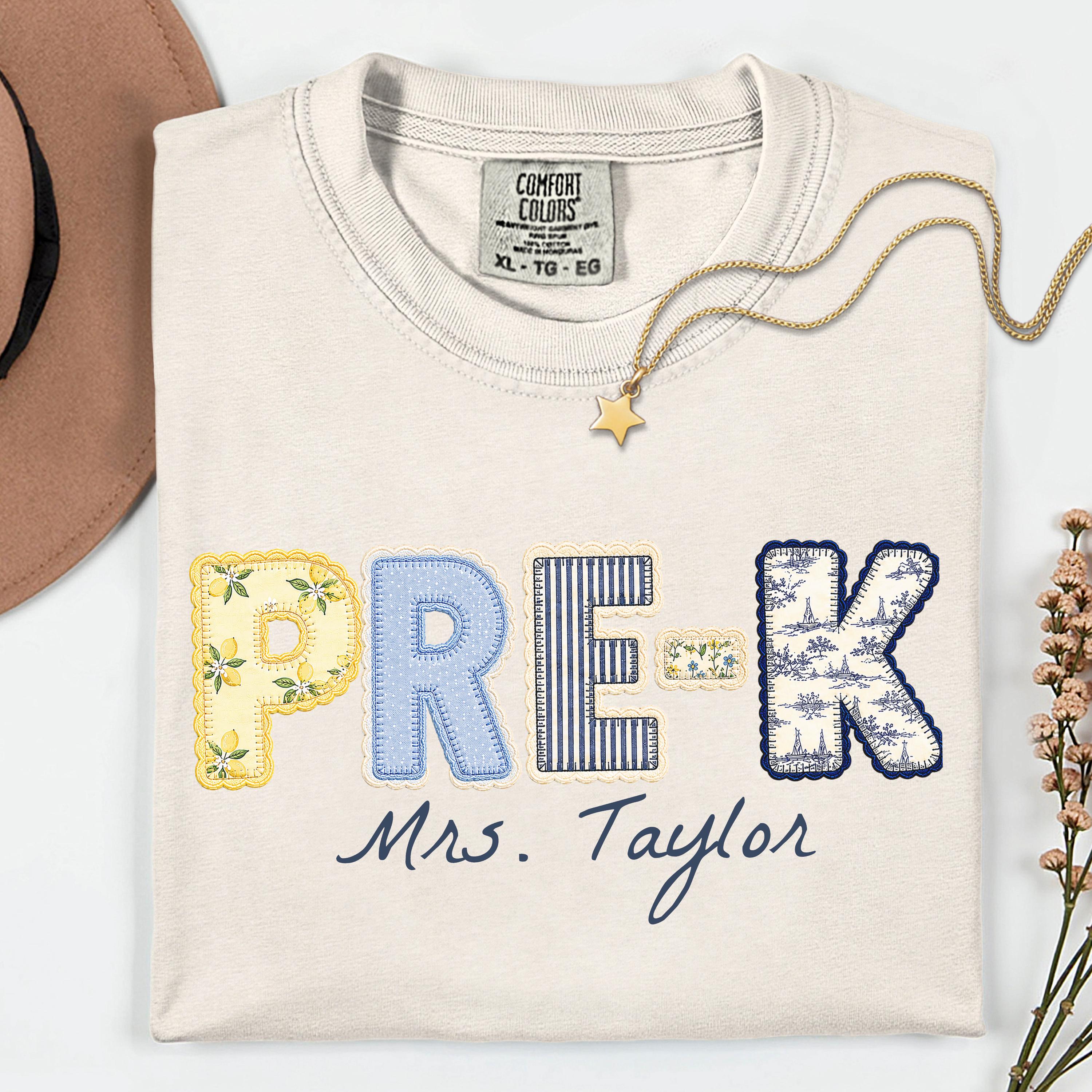 Pre-K Teacher Shirt