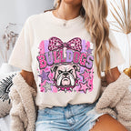 Coquette Bulldogs Mascot Comfort Colors® Shirt