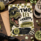 Five is a Vibe Dinosaur Birthday Bundle