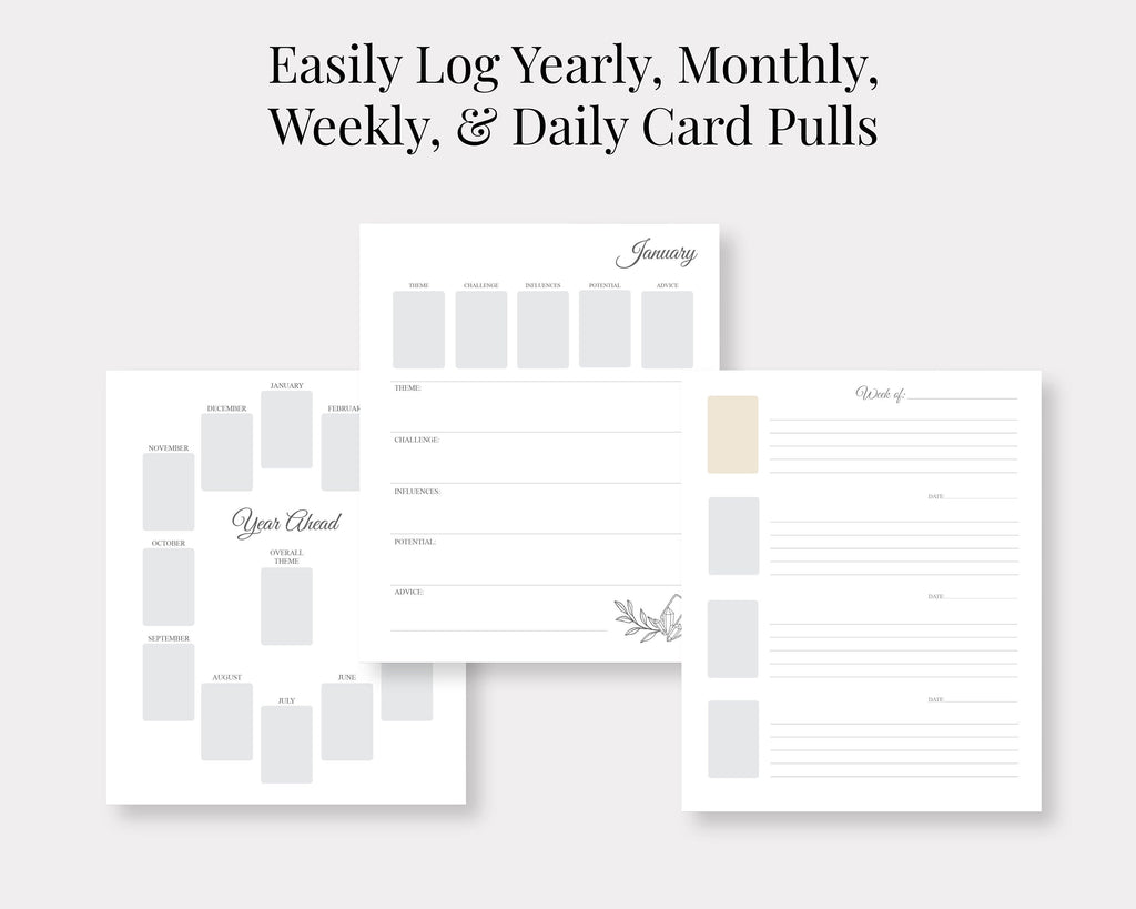 Digital Tarot Journal