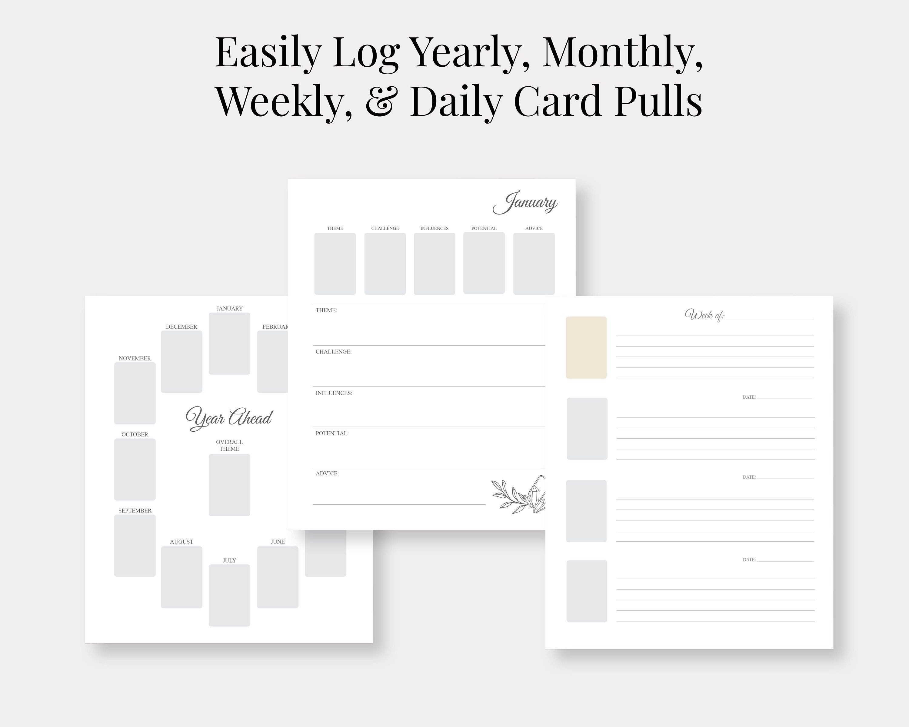Digital Tarot Journal