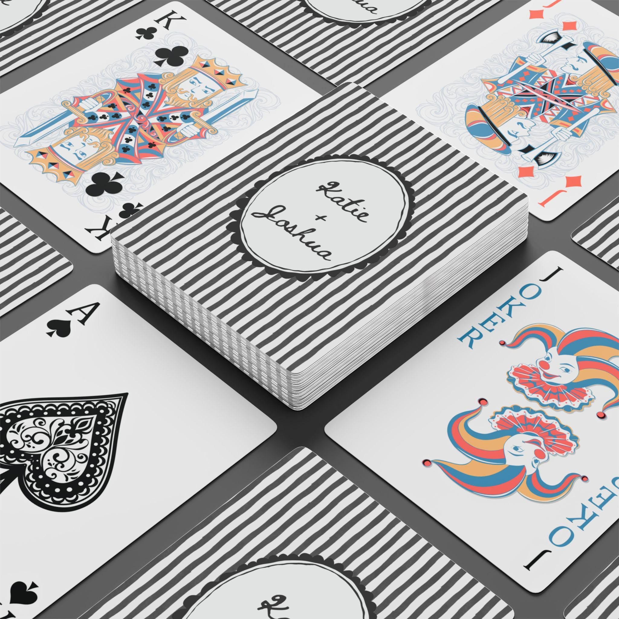 Personalized Game Night Cards