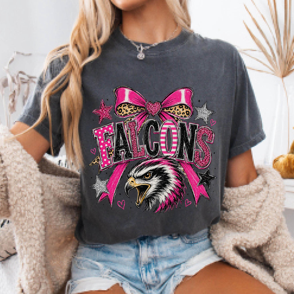 Preppy Falcons Mascot Shirt