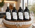 Wedding Wine Bottle Label Set