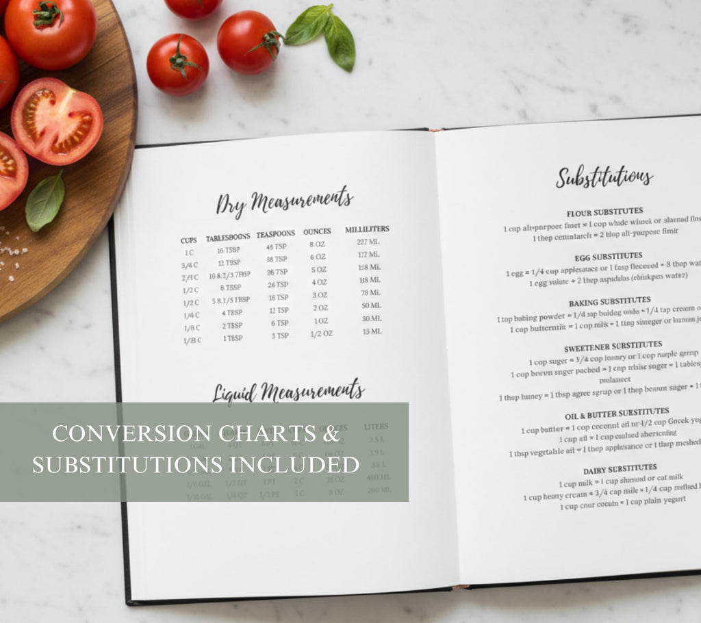 Custom Recipe Book