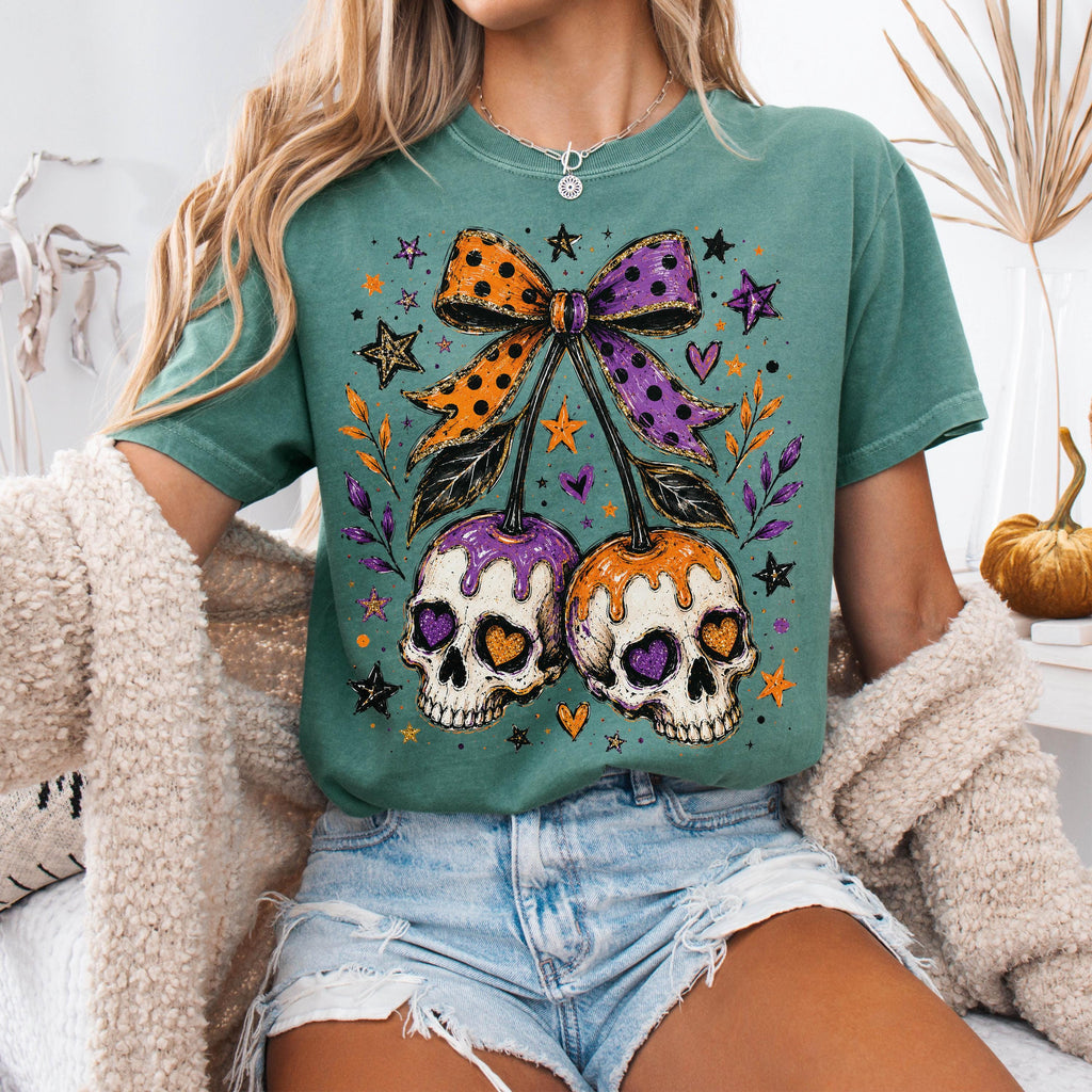 Coquette Skulls Tshirt