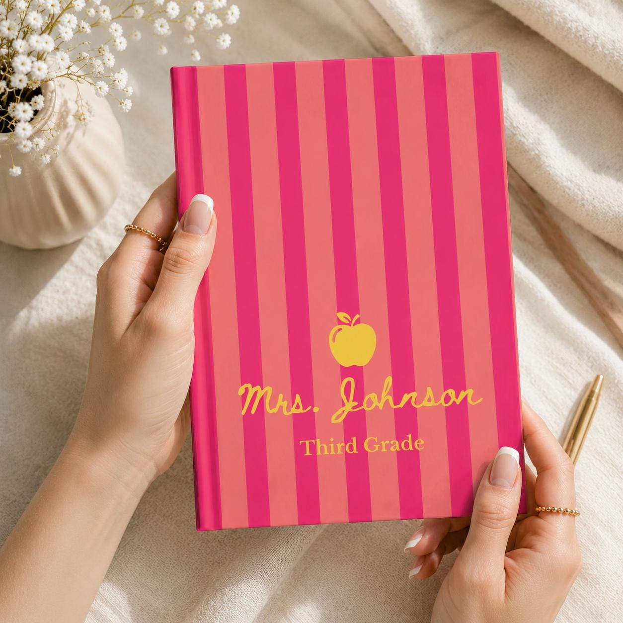 Personalized Name Teacher Journal