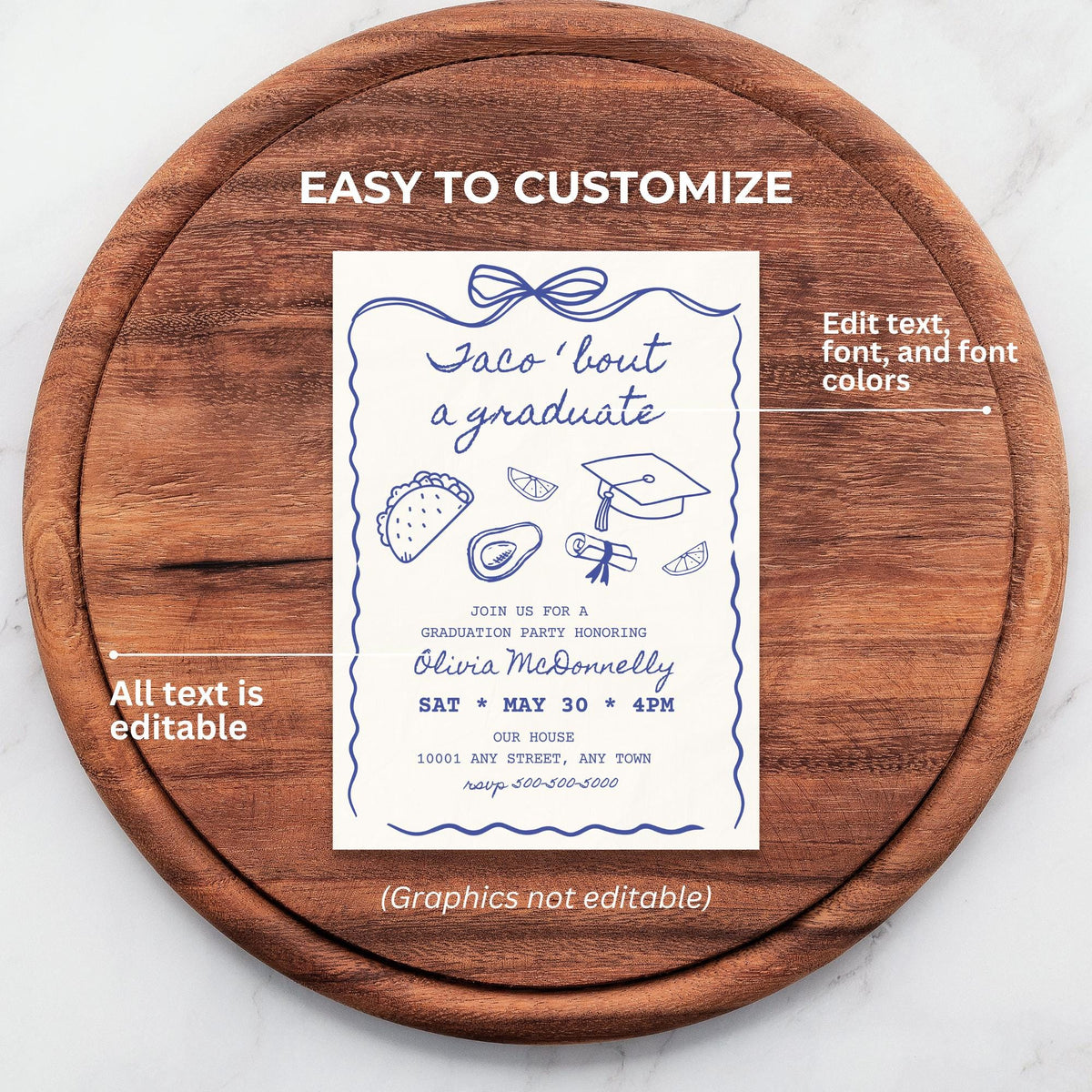 Taco Graduation Party Bundle