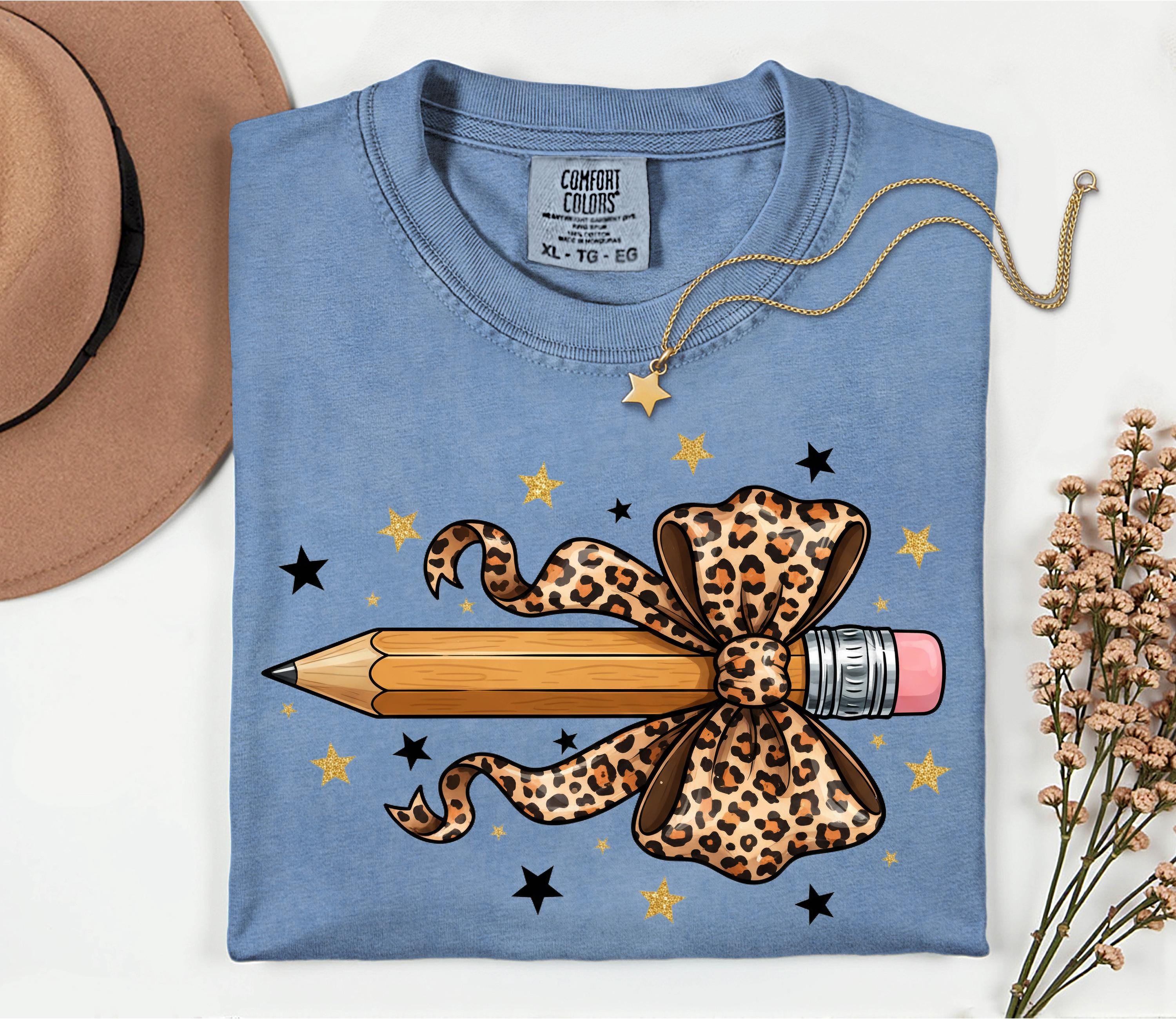 Leopard Teacher Tshirt