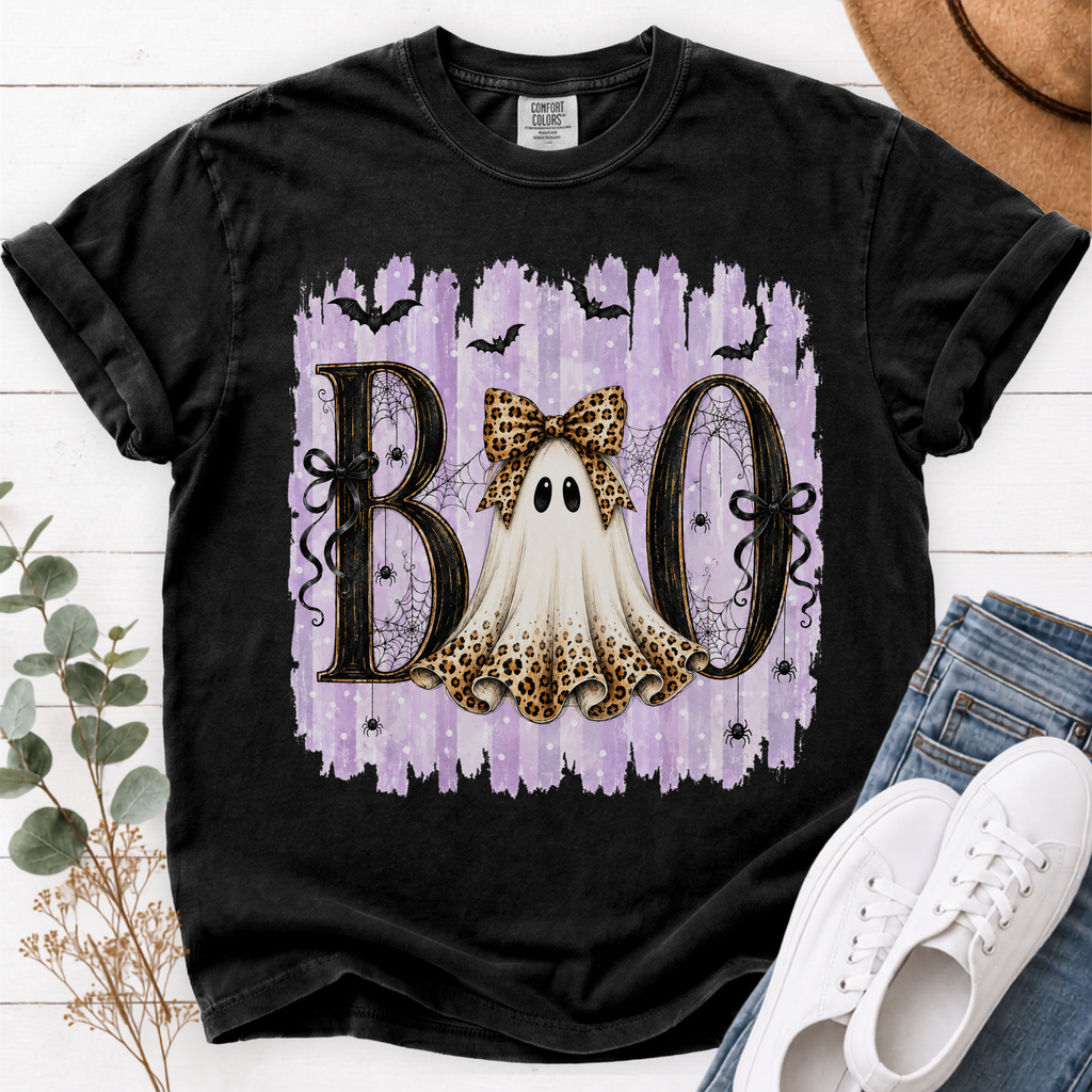 Leopard Ghost BOO Shirt